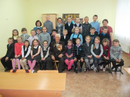 Фото с ветераном на память