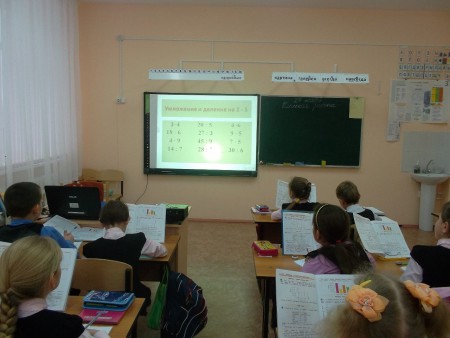 Повторяем таблицу умножения